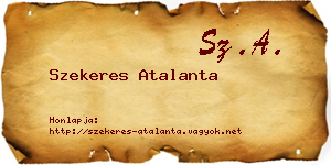 Szekeres Atalanta névjegykártya